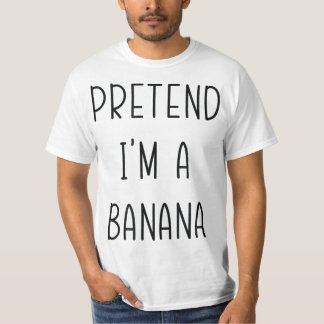 Ik ben een Banana Funny Halloween Humor Costume T-shirt
