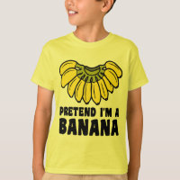 Ik ben een Banana lui Halloween kostuum.
