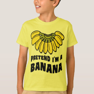 Ik ben een Banana lui Halloween kostuum. T-shirt