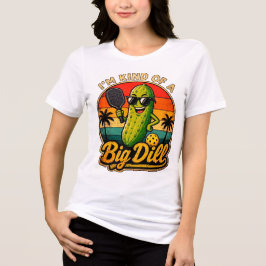 Ik ben een beetje een grote augurk Tri-Blend Shirt