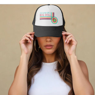 Ik ben een beetje een grote deal Grappige Pickleba Trucker Pet