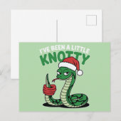 Ik ben een beetje knoestig geweest feestdagenkaart (Voorkant / Achterkant)