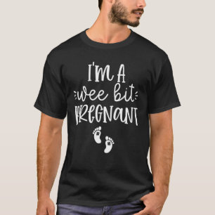 Ik ben een beetje zwanger Iers St Patricks Zwanger T-shirt