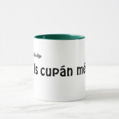 Ik ben een bekertje Irish Gaeilge Language Mok (Midden)