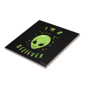 Ik ben een Believer Tegeltje (Zijkant)