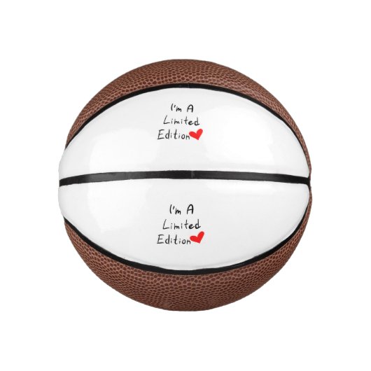 Ik ben een beperkte editie basketbal (Voorkant)