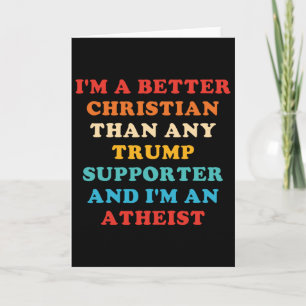 Ik ben een betere christen dan welke Trump-aanhang Kaart