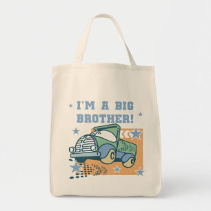 Ik ben een Big Brother - Truck Tshirts en geschenk Tote Bag