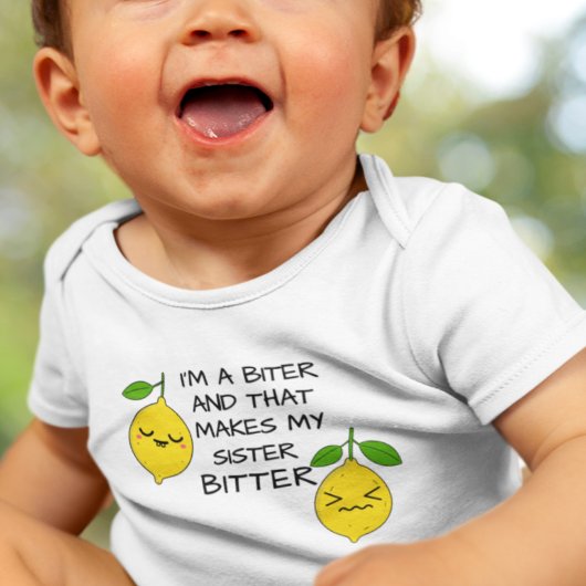 Ik Ben Een Bijter - Twee Citroenen Romper