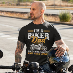 Ik ben een Biker Pap Funny Motorcycle Rider Pap T-shirt