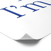 Ik ben een Birder Poster (Hoek)