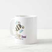Ik ben een Bizzy Bee Koffiemok (Voorkant links)