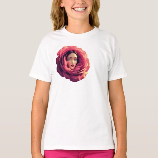 Ik ben een bloem t-shirt (Voorkant)