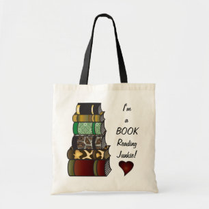 Ik ben een boekenlezers Junkie Tote Bag