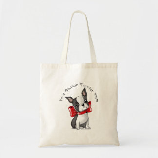 *Ik ben een Boston Terrier Mam* Schattige Dog Tote Bag