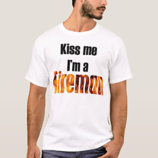 Ik ben een brandweerman. t-shirt