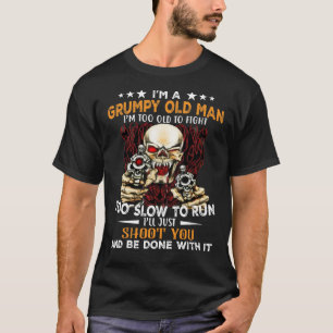 Ik ben een brutaal oud Man T-shirt