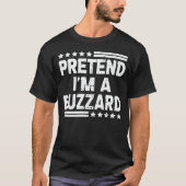 Ik ben een Buzzard Easy Halloween Costume T-shirt (Voorkant)