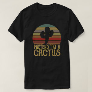 Ik ben een Cactus Easy Halloween Matching Party T-shirt