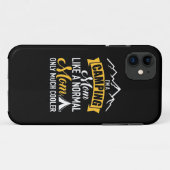 Ik ben een Camping Moeder Case-Mate iPhone Case (Achterkant (horizontaal))