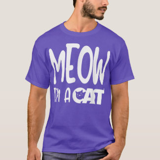 Ik ben een Cat Halloween Costume. T-shirt