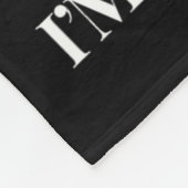 Ik ben een cataholic en een geweldige Mode Fleece Deken (Hoek)