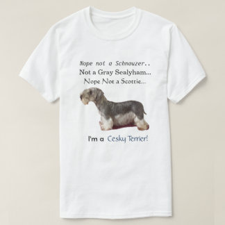 Ik ben een Cesky Terrier T-shirt