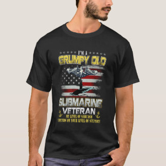 Ik Ben Een Chagrijnige Oude Onderzeeërveteraan Vad T-shirt