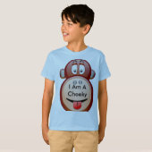 Ik ben een Cheeky Monkey T-shirt (Voorkant volledig)