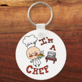 Ik ben een chef-kok. sleutelhanger (Voorkant)
