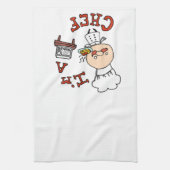 Ik ben een chef-kok. theedoek (Verticaal)