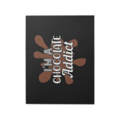 Ik ben een Chocolade Addict Notitieblok (Gedraaid)