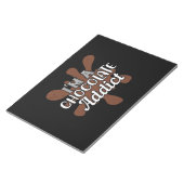 Ik ben een Chocolade Addict Notitieblok (Schuin)