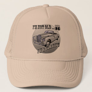 Ik ben een Classic 85th Birthday Gifts Trucker Pet