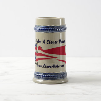 Ik ben een CleverVoter. Stein Bierpul