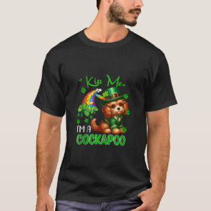 Ik ben een Cockapo St Patrick's Day Shamrocks Rege T-shirt