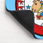 Ik ben een Cowgirl Mousepad Muismat (Hoek)