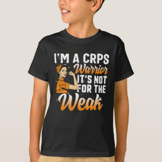Ik ben een CRPS Warrior Complex Regionaal Pijnsynd T-shirt