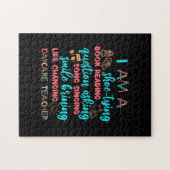 Ik ben een dagleraar legpuzzel (Horizontaal)