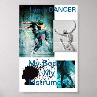Ik ben een DANCER Poster