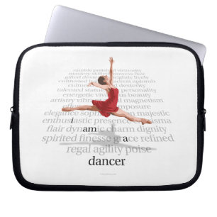 Ik ben een danser laptop sleeve