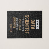 Ik ben een Data Scientist, om tijd te besparen.. Legpuzzel (Horizontaal)