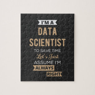 Ik ben een Data Scientist, om tijd te besparen.. Legpuzzel