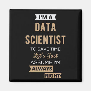 Ik ben een Data Scientist, om tijd te besparen.. Magneet
