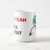 Ik ben een Dentist Koffiemok (Center)