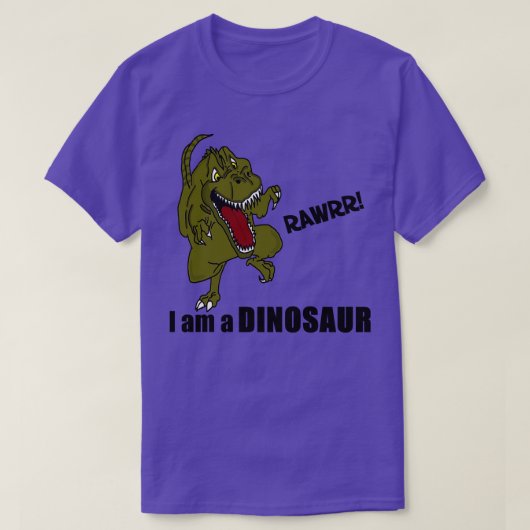 Ik ben een dinosaurus t-shirt (Design voorkant)