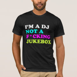 Ik ben een DJ, geen jukebox T-Shirt | Ibiza House 