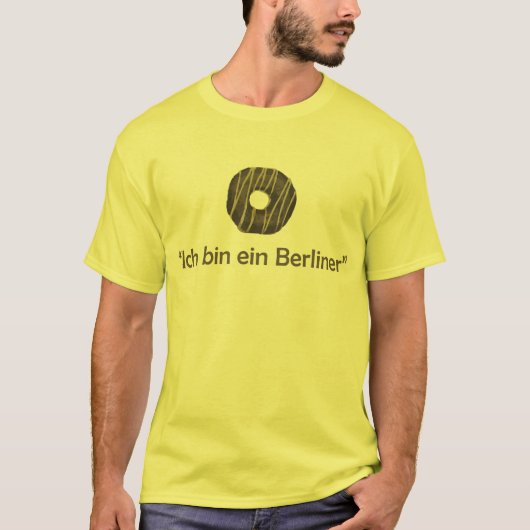 Ik ben een donut t-shirt (Voorkant)