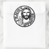 Ik ben een door Jezus goedgekeurde Sticker (Tas)