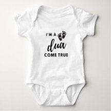 Ik ben een Dua Komende True Muslim Baby kleding